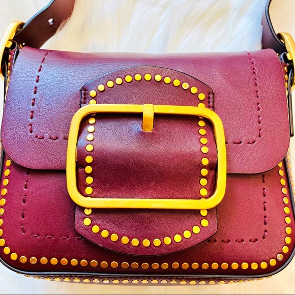 Tory Burch Sawyer Studded Bag EUC - Picture 5 of 10